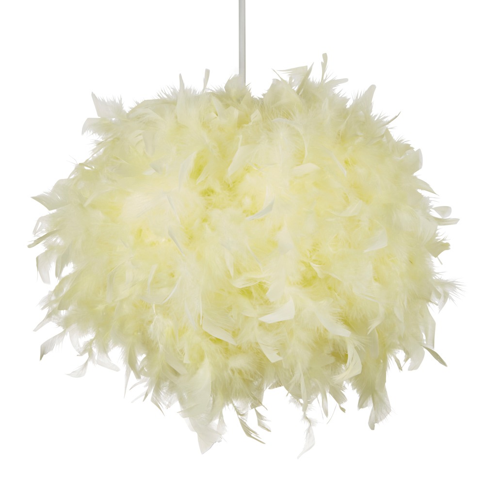 Glow Feather Easy Fit Shade, Yellow