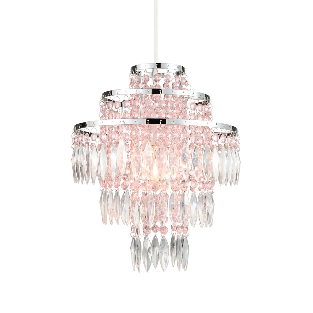 Glow Jewelled Easy Fit Shade, Pink