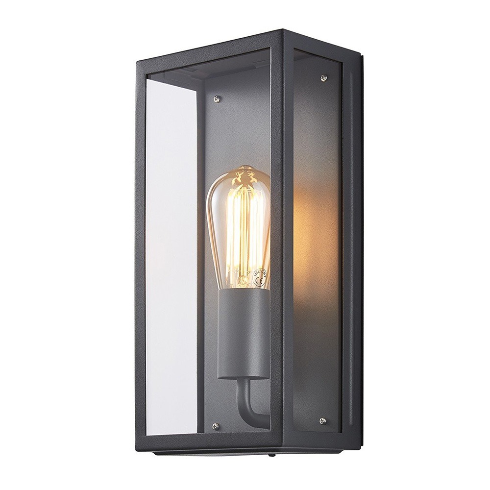 Stratus Outdoor Wall Light, Anthracite
