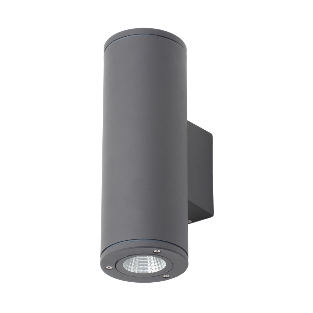 Taylor Outdoor Up & Down LED Wall Light, Anthracite