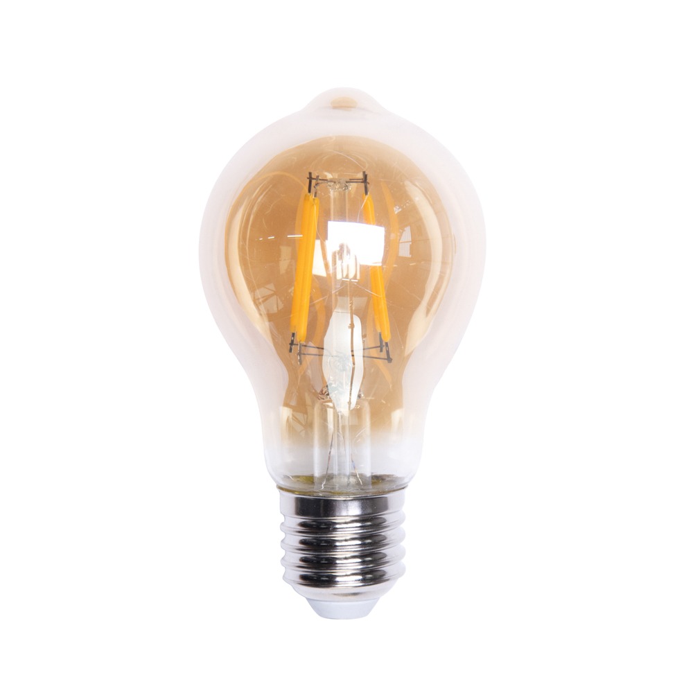 4 Watt LED E27 Edison Screw Vintage Filament Light Bulb, Gold Tinted