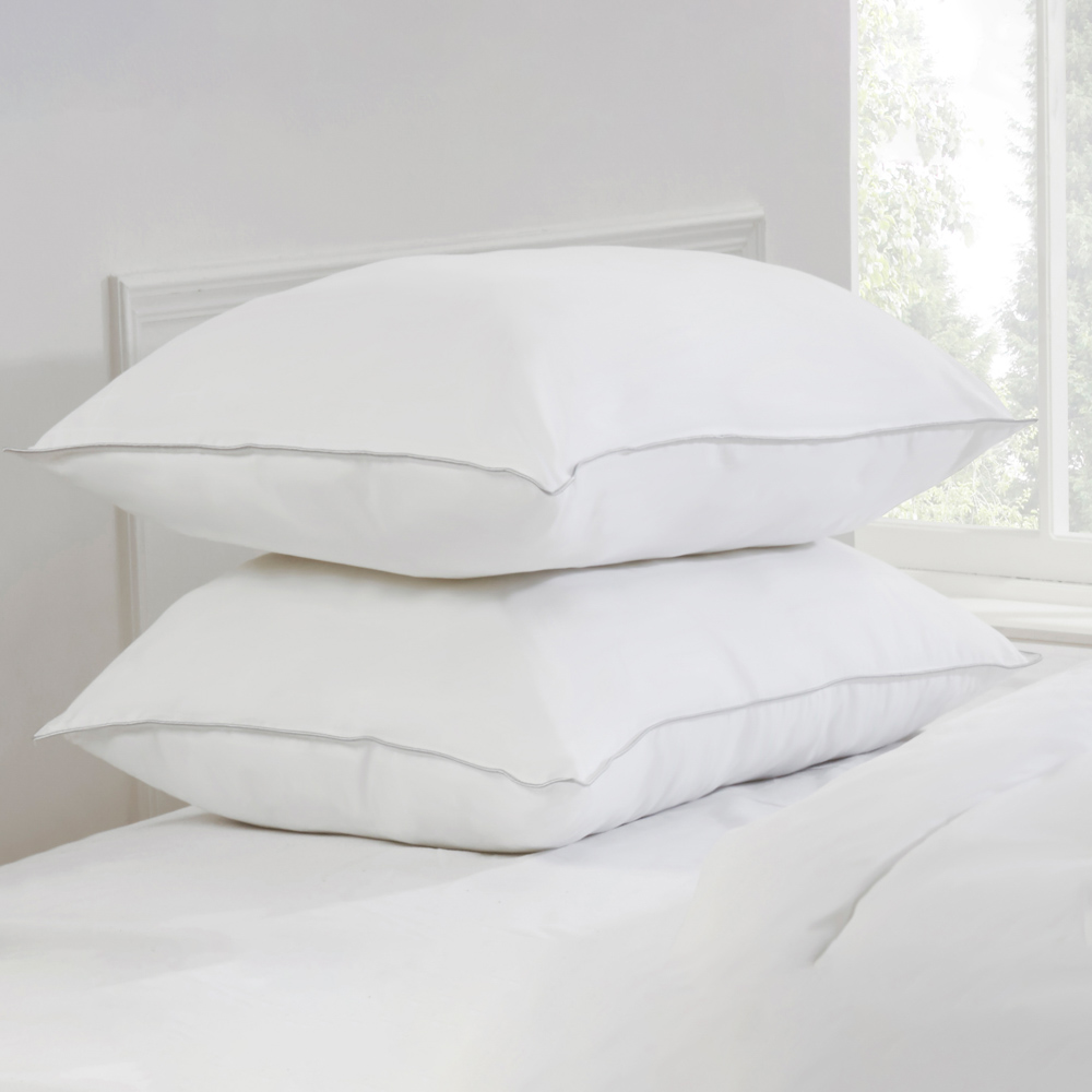 Dreamy Nights All Natural Duck Feather Pillow Pair, White
