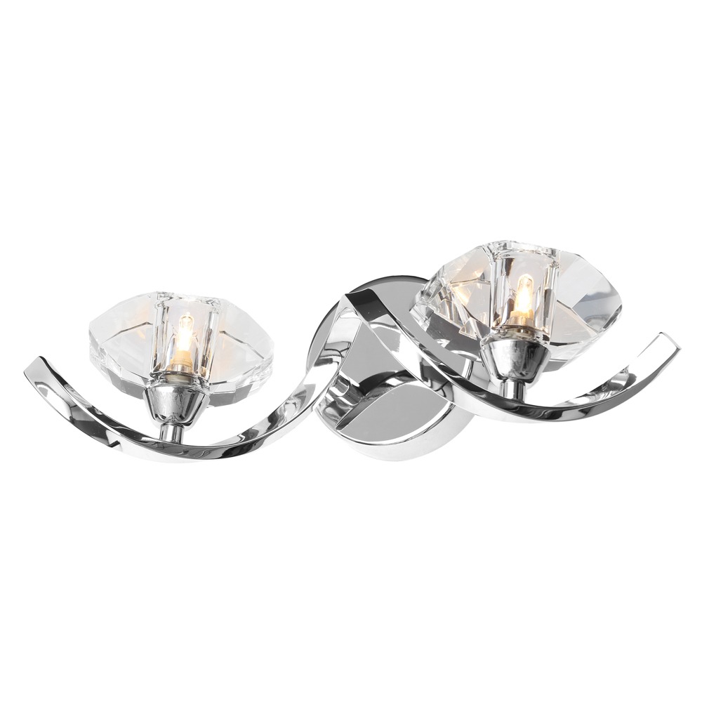 Bella Wall Light, Chrome