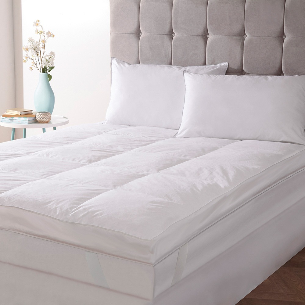All Natural Luxury 5cm Feather Mattress Topper, Double