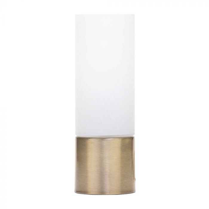 Tilly Touch Sensitive Table Lamp, Lottie Silver Hammered Metal Touch Table Lamp