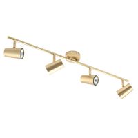 Barley Spotlight Bar, Satin Brass