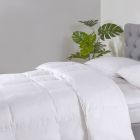 10.5 Tog Goose Feather & Down Duvet, Double on bed