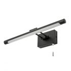 Barrio Bathroom Picture Wall Light, Matte Black