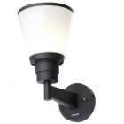 Stanley Begna Outdoor LED Wall Light, Black