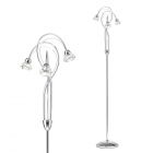 Marianne Floor Lamp, Chrome