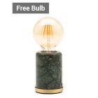 Romano Marble E27 Vessel Table Lamp with 80mm Bulb thumbnail