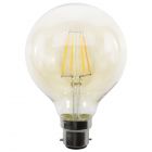 4W LED BC B22 Vintage Filament Globe Bulb