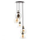 Carter Industrial Style Ceiling Cluster Pendant