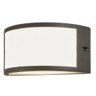 Chase Outdoor Bulkhead Wall Light, Anthracite