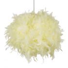 Glow Feather easy fit shade yellow on white background