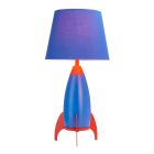 Glow Rocket Table Lamp, Blue & Red