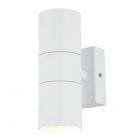 Jared Outdoor Up and Down Wall Light, White