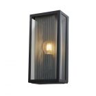 Marco Outdoor Box Light with Silver Mesh, Anthracite