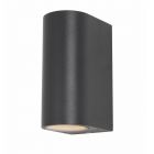 Smithe Up and Down Outdoor Wall Light, Black