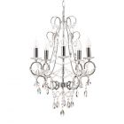 Viola Chandelier, Chrome