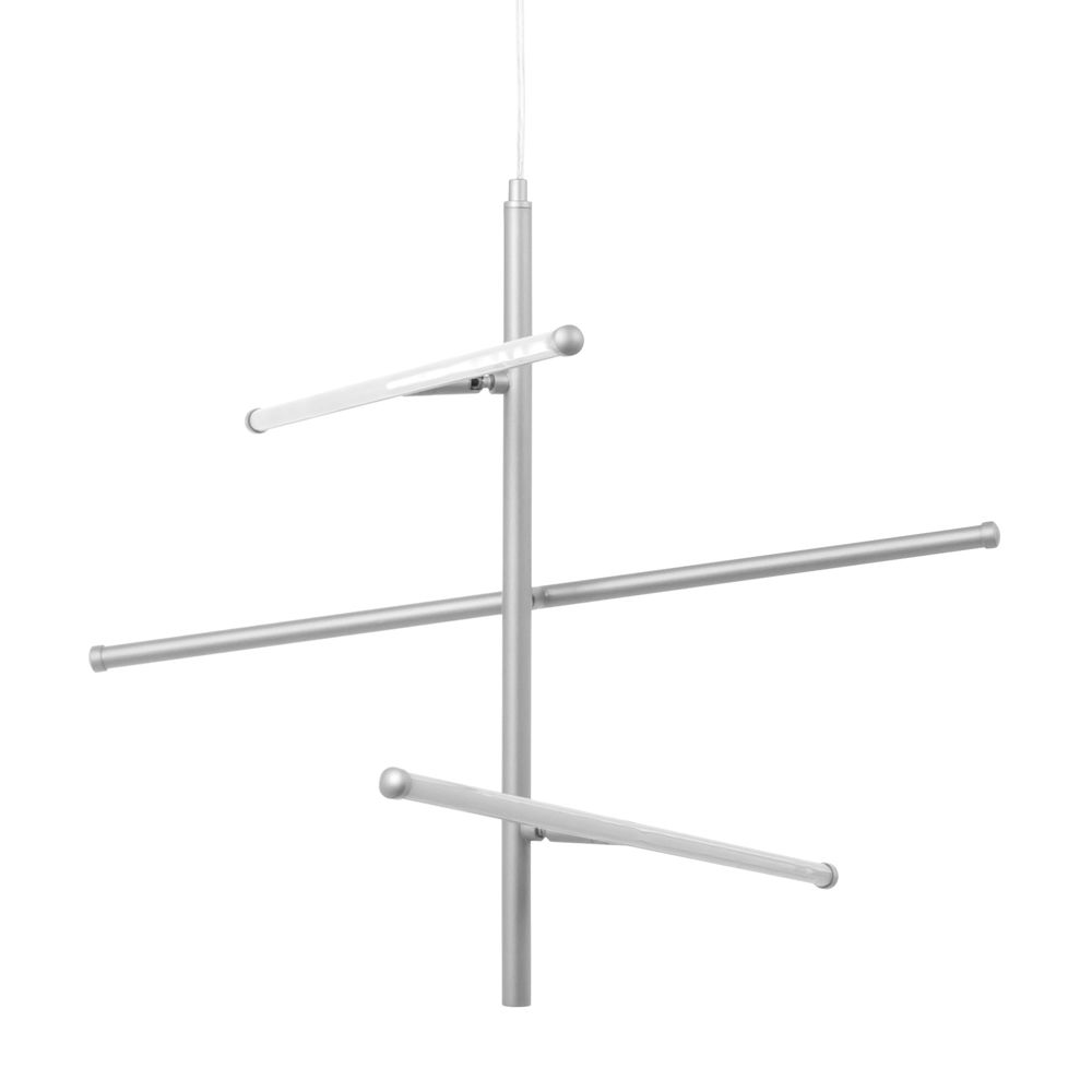 Zaha Stick LED Ceiling Pendant, Silver
