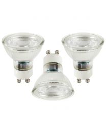 3 Pack of 5W LED GU10 Light Bulbs, Natural White