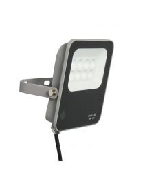 Aster LED 30 Watt Outdoor Solar Flood Light, Grey