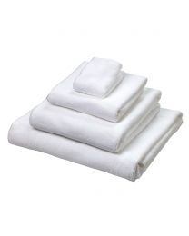 Cord Bath Sheet, White