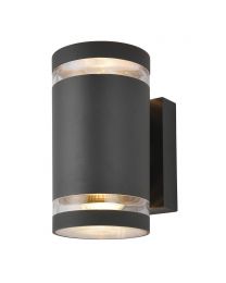 Cinder Outdoor Wall Light, Anthracite