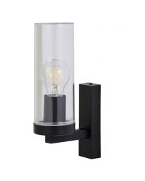 Carlton Up or Down Outdoor Wall Light, Black