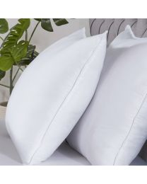 Dreamy Nights Eco-Friendly Recycled Pillow Pair, White