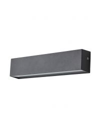 Easton LED Outdoor Linear Wall Light, Anthracite
