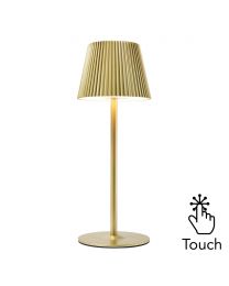 Esther Rechargeable Table Lamp, Gold
