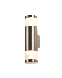 Forbes Up & Down Outdoor Wall Light, Steel