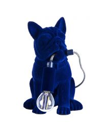 Fred the Boston Terrier Table Lamp, Navy