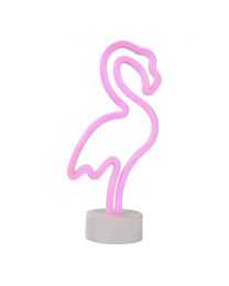 Glow Flamingo Neon Table Lamp, Pink