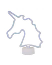 Glow Unicorn Neon Table Lamp, Pink