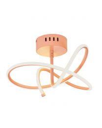 Glow Whirly Ceiling Light, Pink
