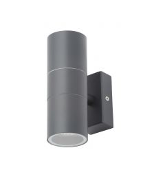 Jared Outdoor Up and Down Wall Light, Anthracite