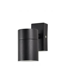 Jared Outdoor Up or Down Wall Light, Black