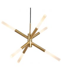 Wanda LED Ceiling Pendant, Brass
