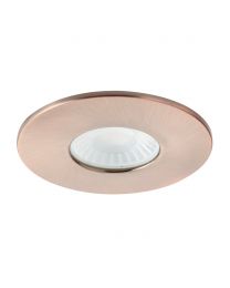 Nate Fixed Fire Rated LED IP65 Downlight, Antique Copper