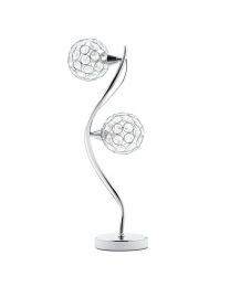 Orianna Table Lamp, Chrome