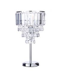 Paladina Table Lamp, Chrome