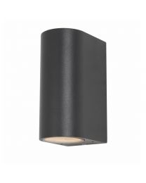 Smithe Up and Down Outdoor Wall Light, Black