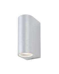 Smithe Up and Down Outdoor Wall Light, Silver