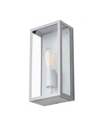 Stratus Outdoor Wall Light, Silver