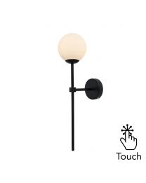 Suzie Rechargeable Wall Light, Black