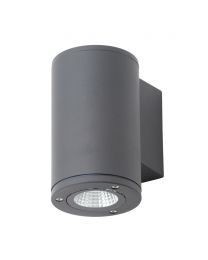 Taylor Up or Down IP54 Outdoor Wall Light, Anthracite