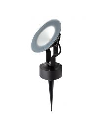 Tierney 12 Watt Outdoor LED Spike, Spot or Wall Light, Black